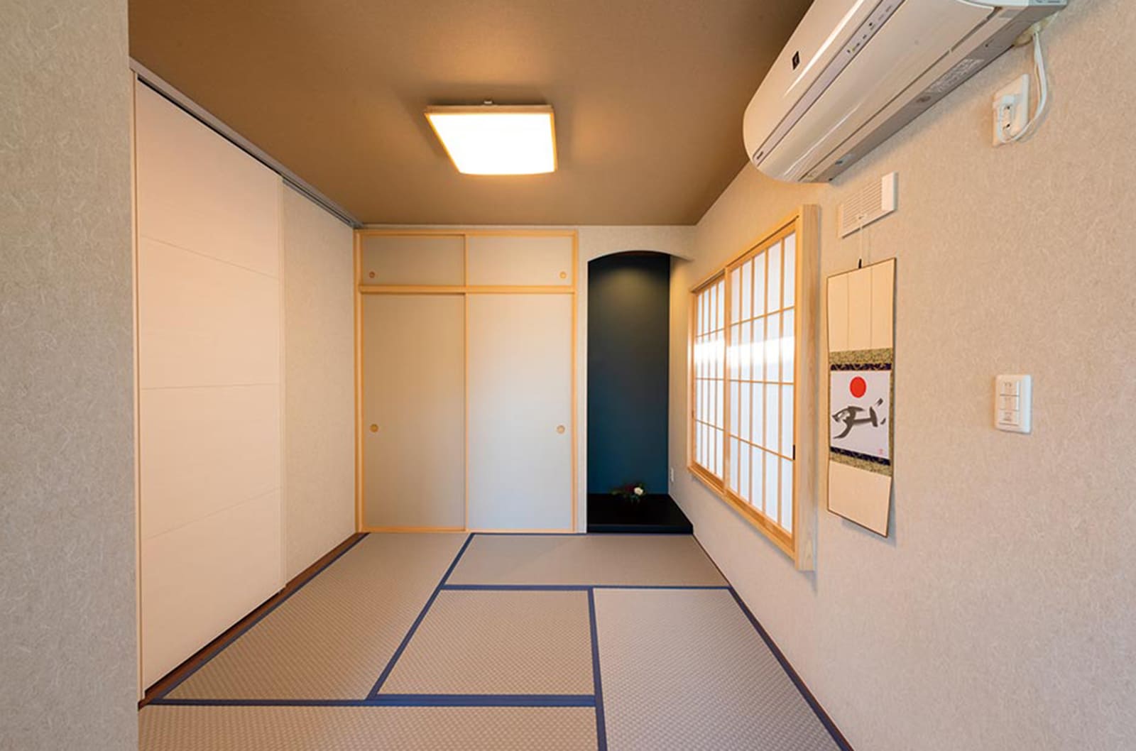 東京セキスイハイム建築実例_お母様が茶室として使用できる和室