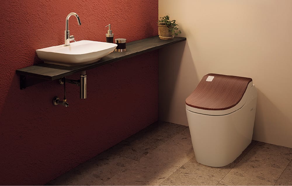 ザ・デザイナーズハイム_多彩な機能が充実したトイレ