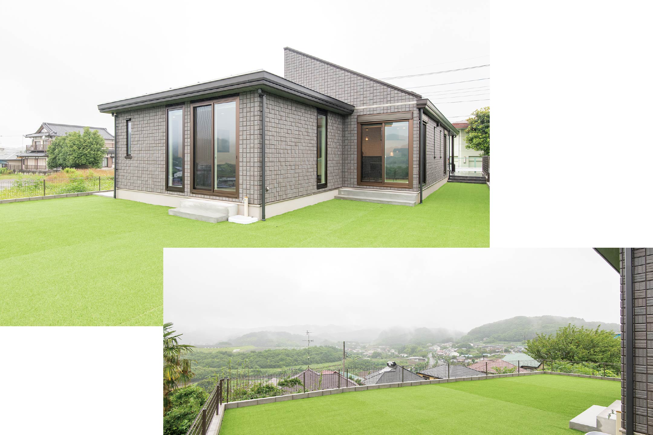 災害や将来への備えも万全広大な緑を一望できるバリアフリーの平屋 建築実例を見る 東京セキスイハイム