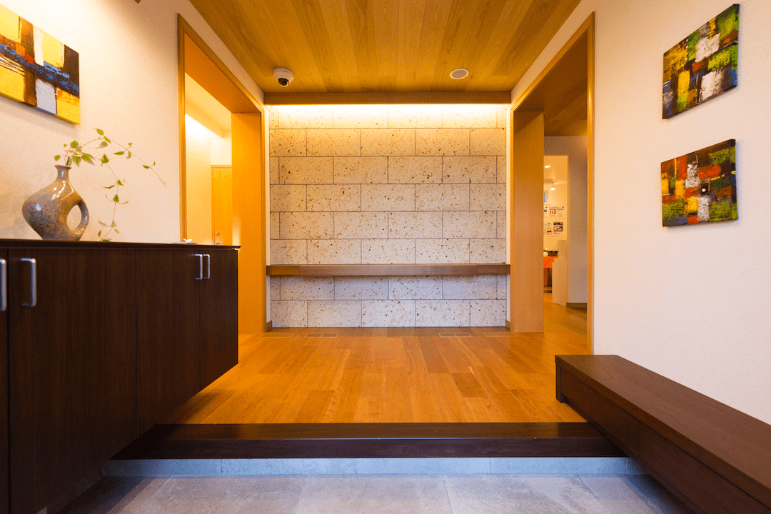 浜田山パルフェ展示場_1F玄関ホール