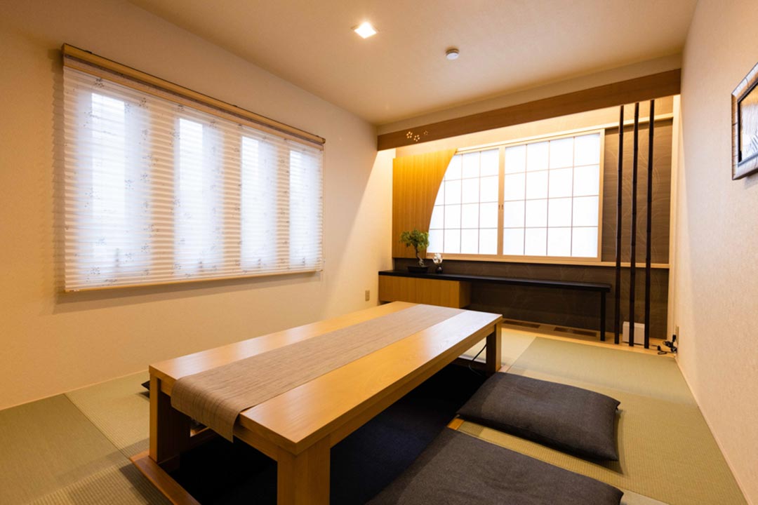 小金井府中パルフェ展示場 1F和室