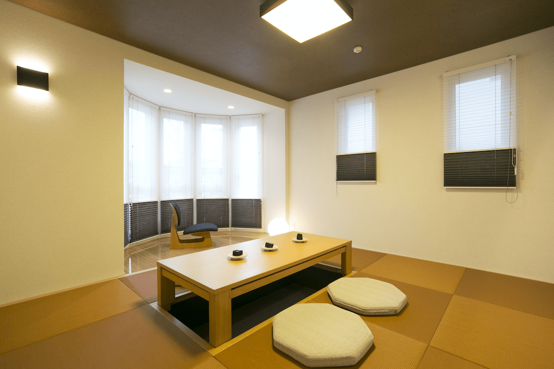 富士吉田展示場_1階階段