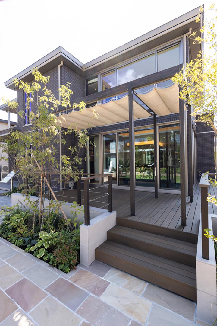 甲府小瀬パルフェR展示場 外構