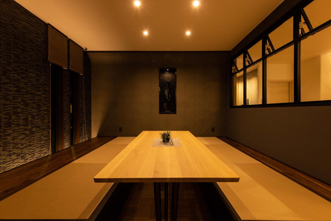 甲府小瀬パルフェR展示場 夜1F和室