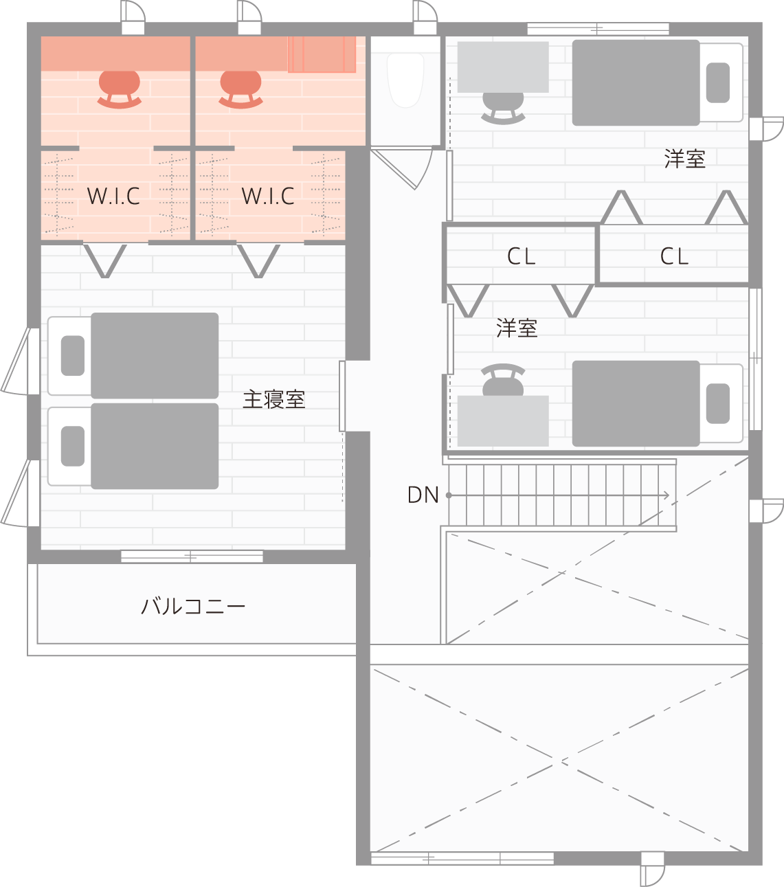 集中個室 図面