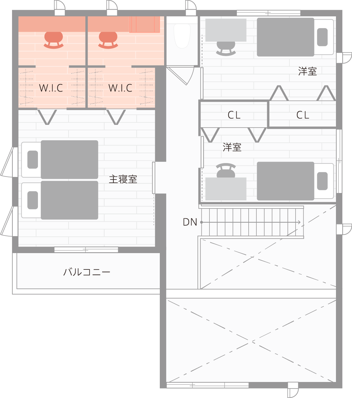 集中個室　図面