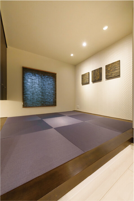 東京セキスイハイム建築実例_LDKに隣接した小上がりの和室