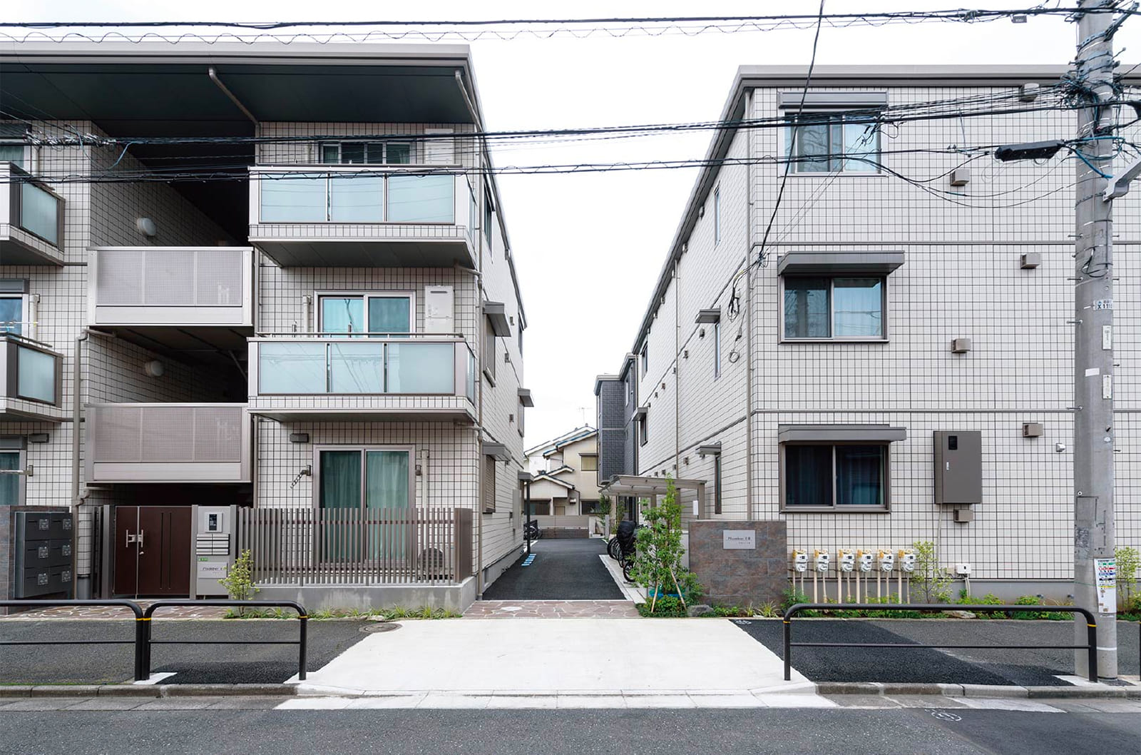 東京セキスイハイム建築実例_同じ敷地内で経営される賃貸住宅