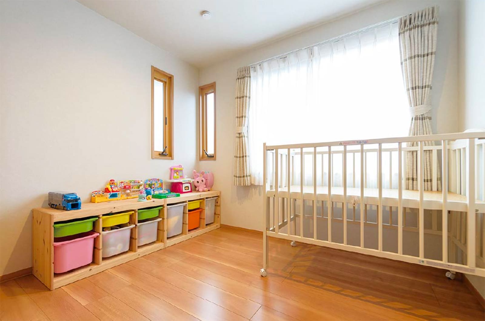 東京セキスイハイム建築実例_子世帯北側に面した子供室
