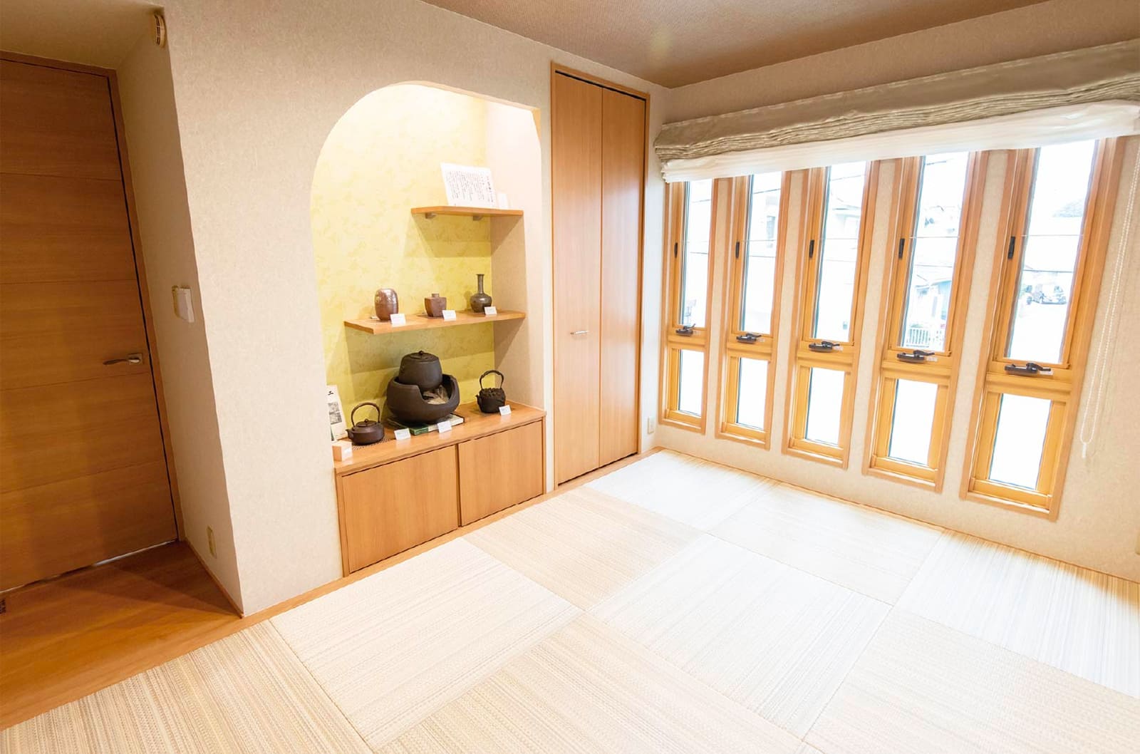 東京セキスイハイム建築実例_客間として用意した2階の和室