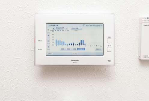 東京セキスイハイム建築事例_エネルギーを見える化したHEMSモニター