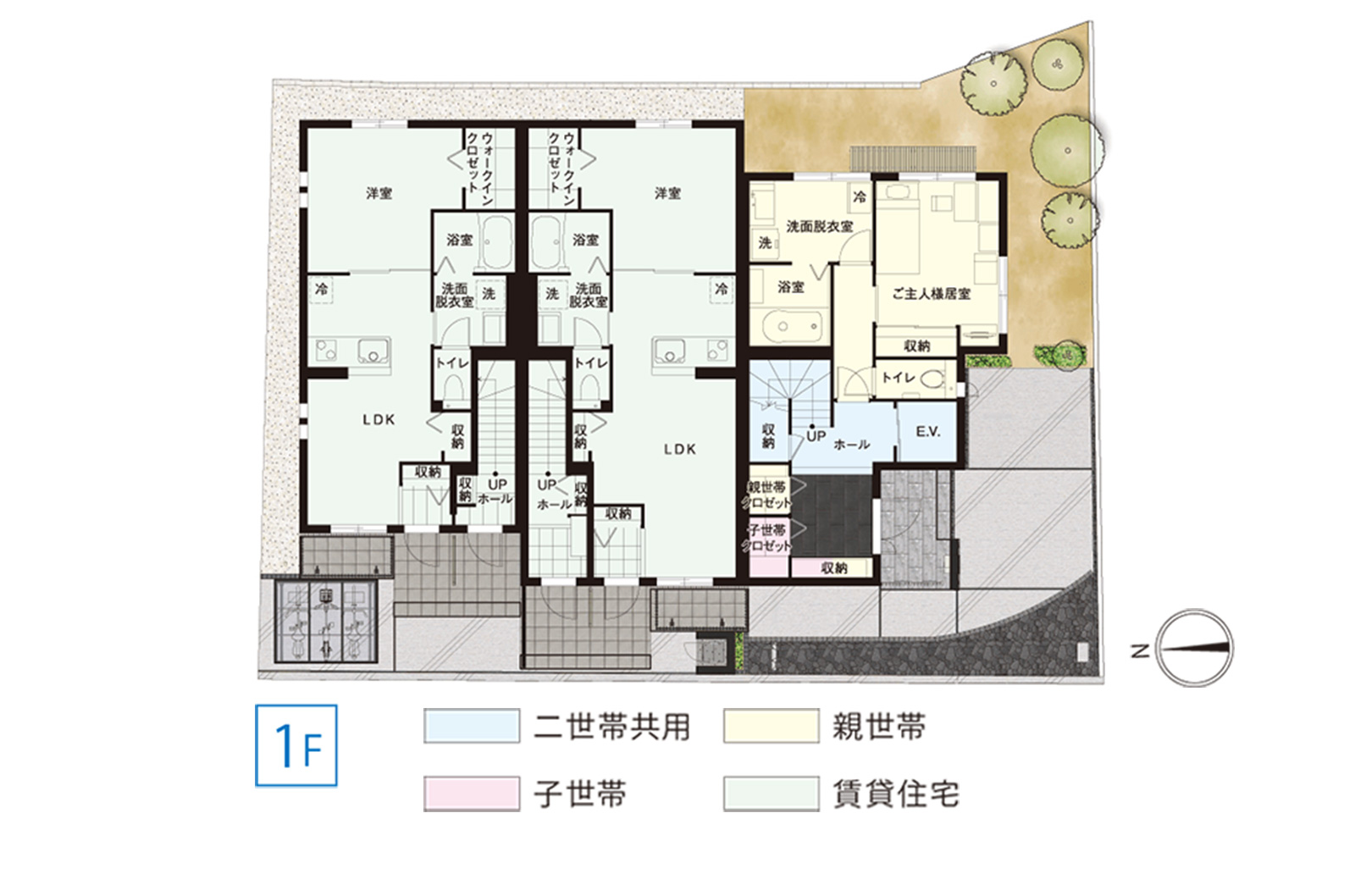 東京セキスイハイム建築事例_１階間取り