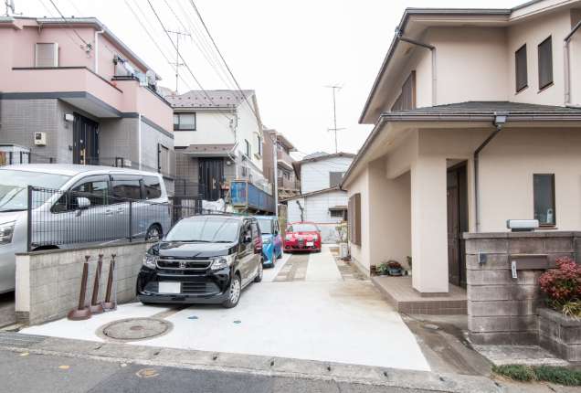 東京セキスイハイム建築事例_ご実家に面した接道を拡幅