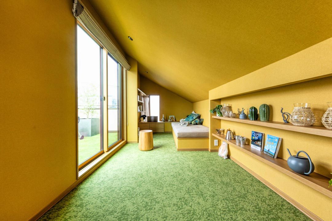 甲府昭和パルフェ展示場_3F小屋裏