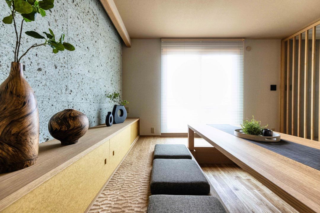 甲府昭和パルフェ展示場_2F板座