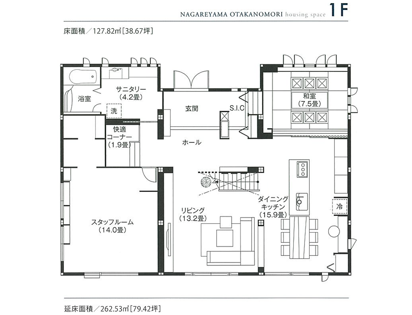 東京セキスイハイム_1F_流山おおたかの森パルフェ展示場