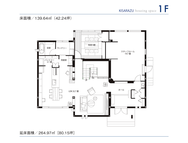 東京セキスイハイム_1F_木更津パルフェ展示場