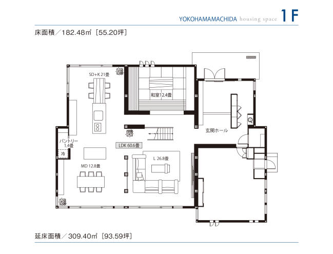 東京セキスイハイム_1F_横浜町田パルフェ展示場