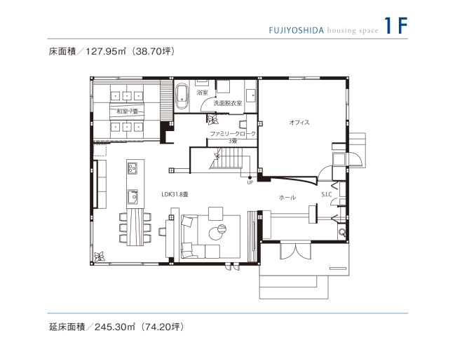 東京セキスイハイム_1F_富士吉田パルフェ展示場