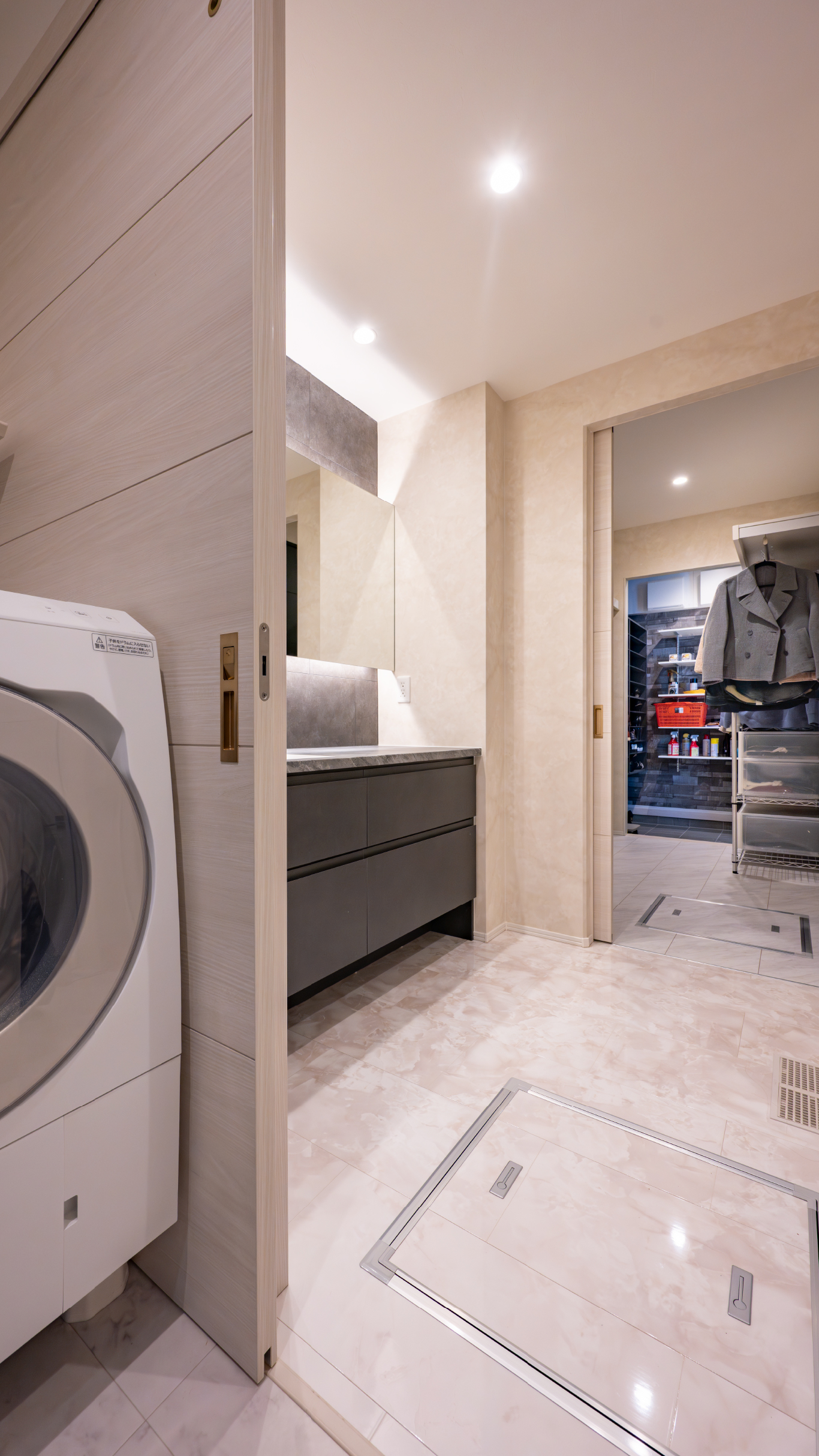 表を整える裏の動線