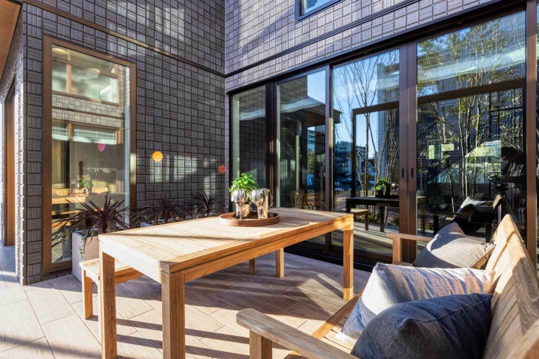 船橋デシオ展示場 テラス