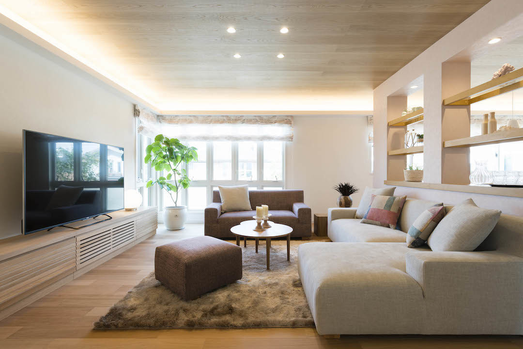 幕張デシオ展示場 リビング