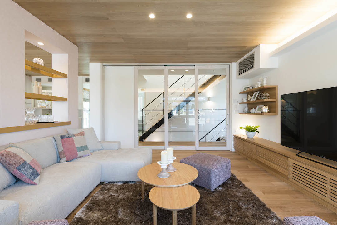 幕張デシオ展示場 リビング